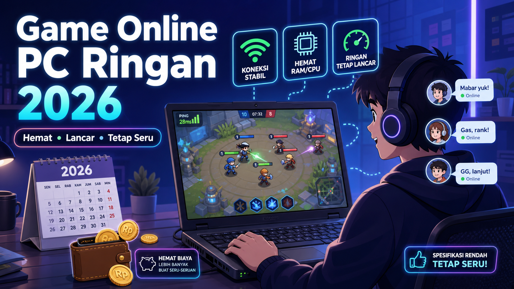 Kenapa Game Online PC Ringan Masih Banyak Dicari di 2026? - game