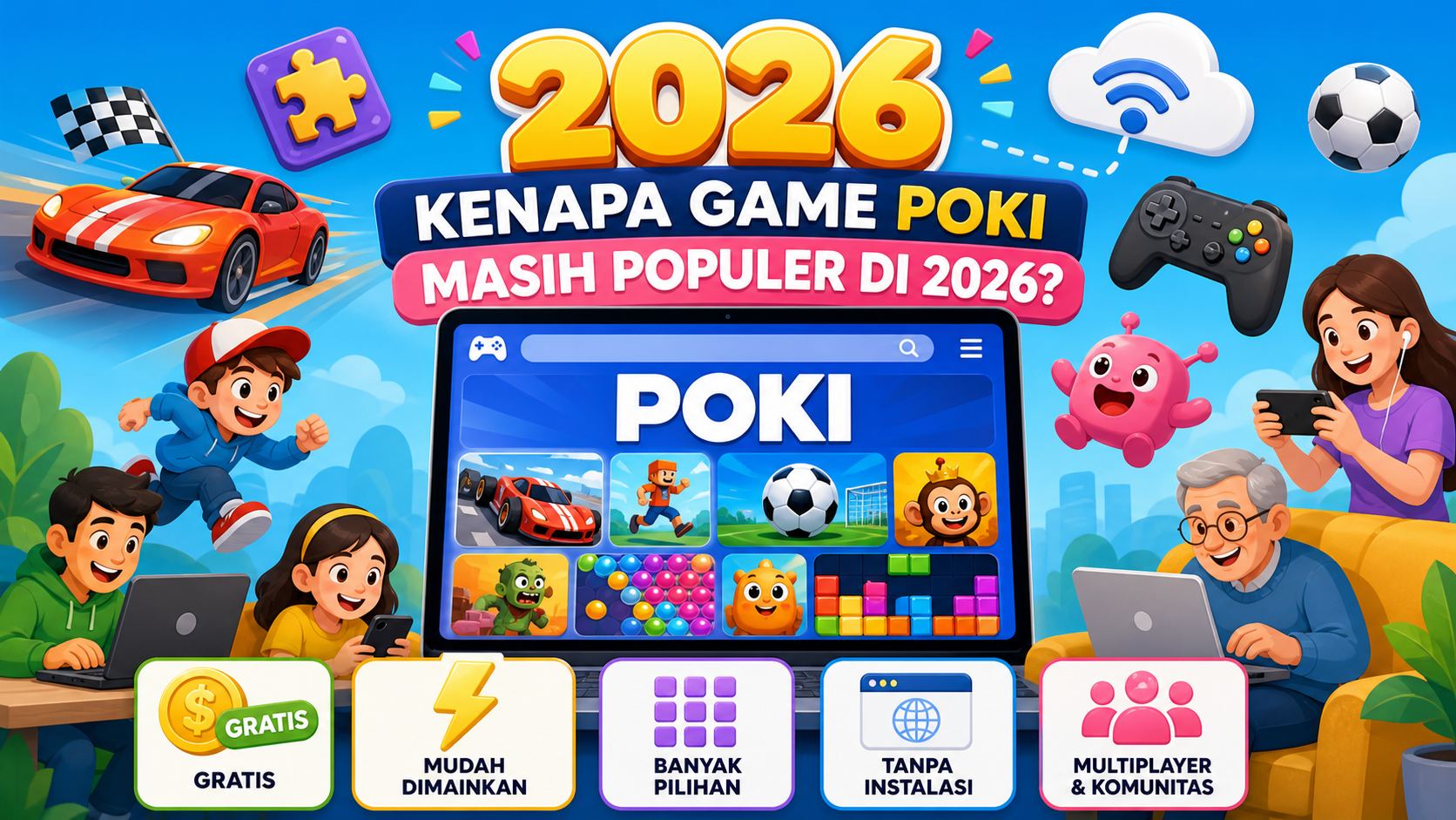 Kenapa Game Poki Masih Populer di 2026? - poki