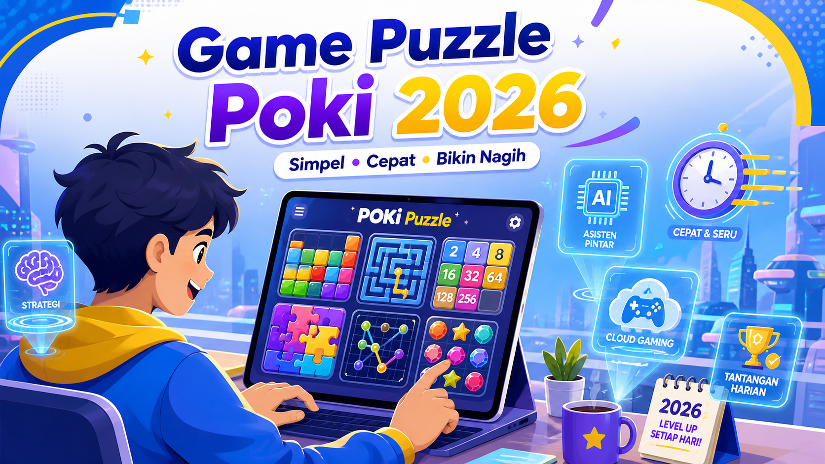 Kenapa Game Poki Puzzle Masih Menarik di 2026? - poki