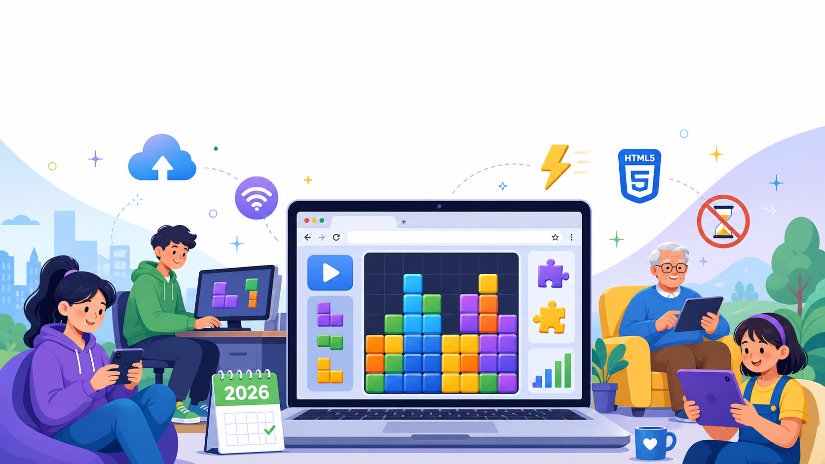 Kenapa Game Puzzle Browser Masih Relevan di 2026? - poki