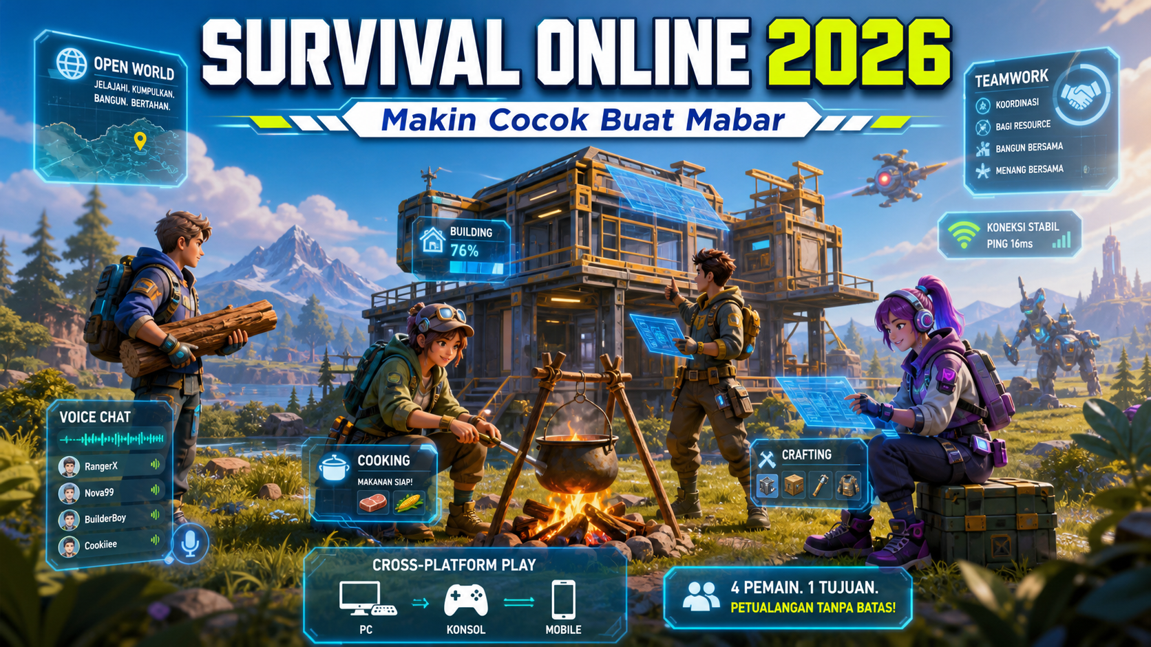 Kenapa Game Survival Online Makin Cocok buat Mabar di 2026? - survival
