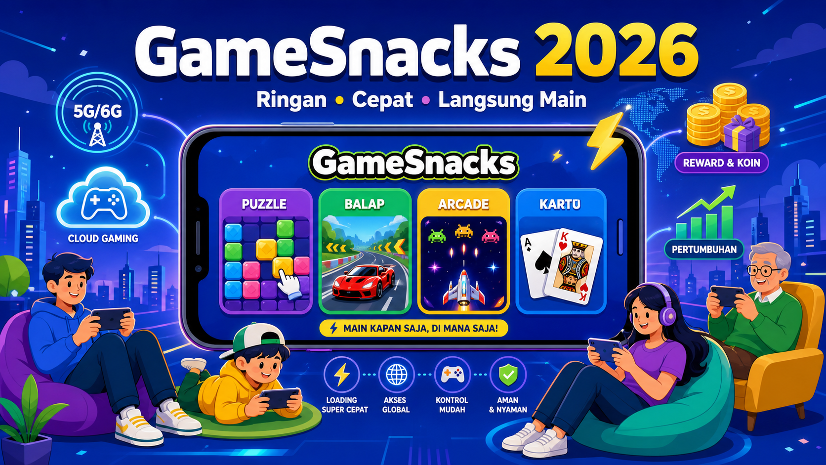 Kenapa GameSnacks Makin Menarik di 2026? - gamesnacks
