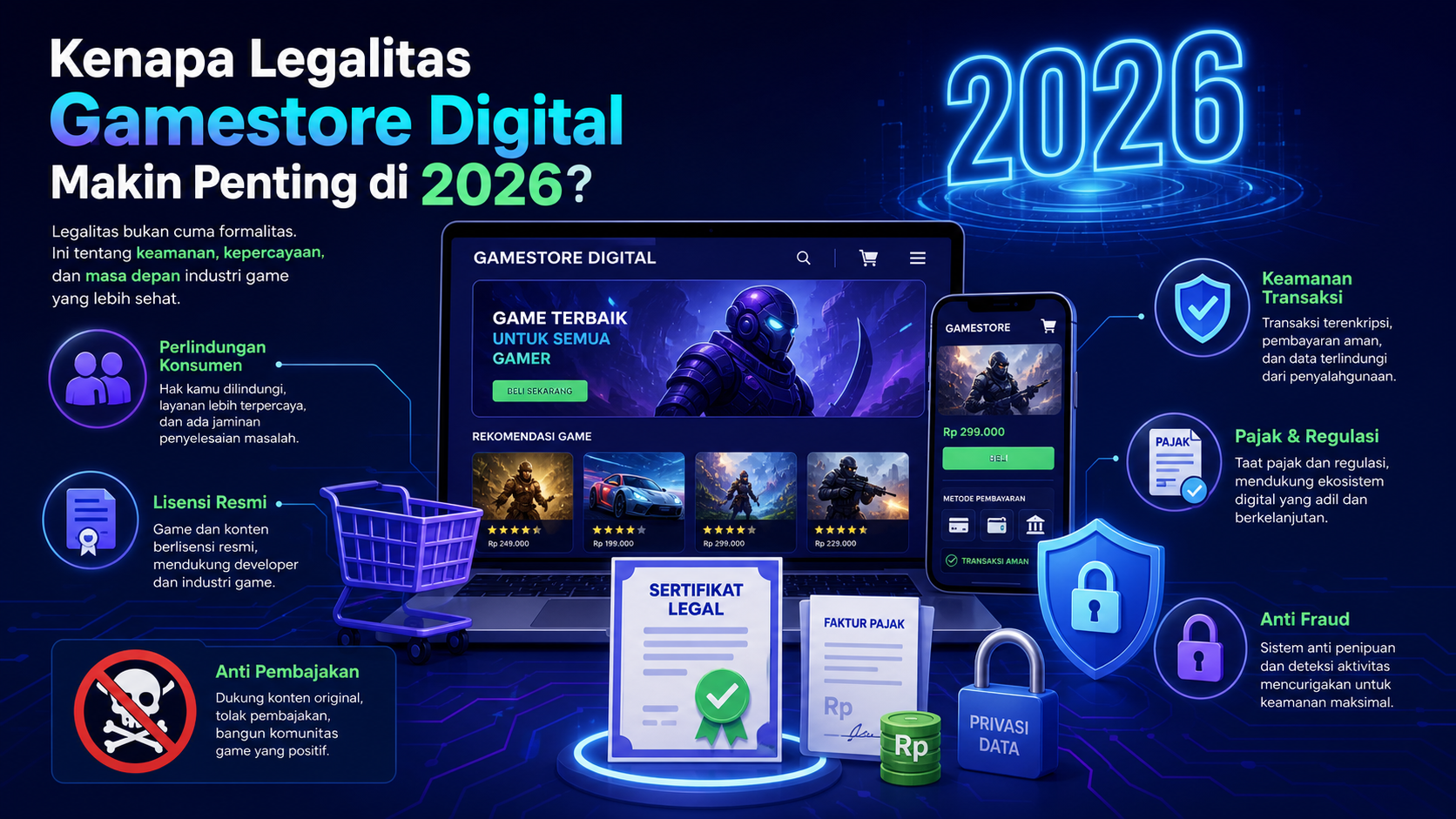 Kenapa Legalitas Gamestore Digital Makin Penting di 2026? - gamestore