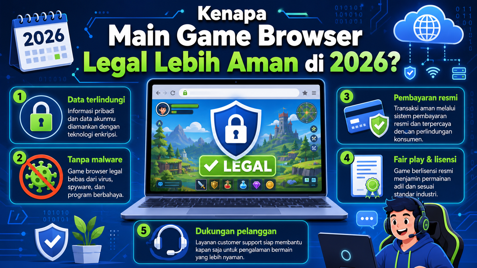 Kenapa Main Game Browser Legal Lebih Aman di 2026? - game