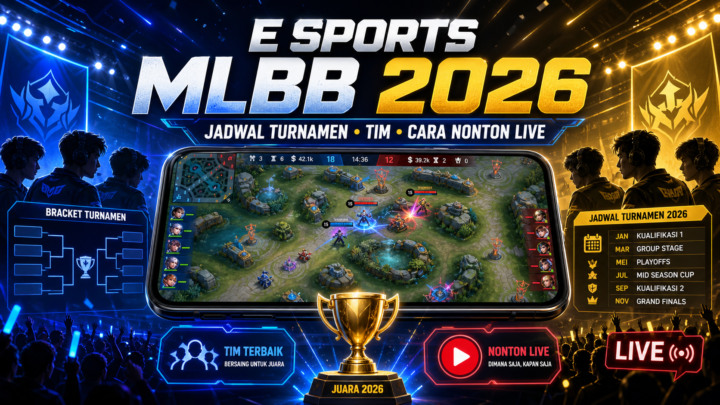 E Sports MLBB 2026: Jadwal Turnamen, Tim, dan Cara Nonton Live