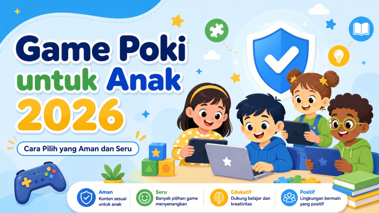 Game Poki untuk Anak 2026: Cara Pilih yang Aman dan Seru