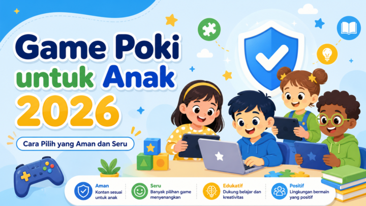 Game Poki untuk Anak 2026: Cara Pilih yang Aman dan Seru