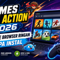 Games Poki Action 2026: 13 Game Browser Ringan Tanpa Instal