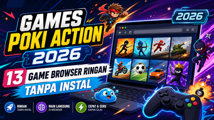 Games Poki Action 2026: 13 Game Browser Ringan Tanpa Instal