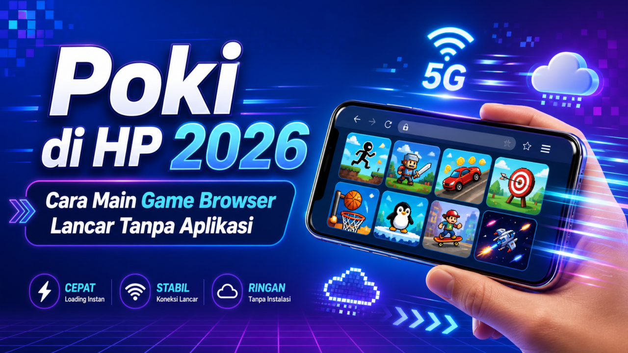 Poki di HP 2026: Cara Main Game Browser Lancar Tanpa Aplikasi