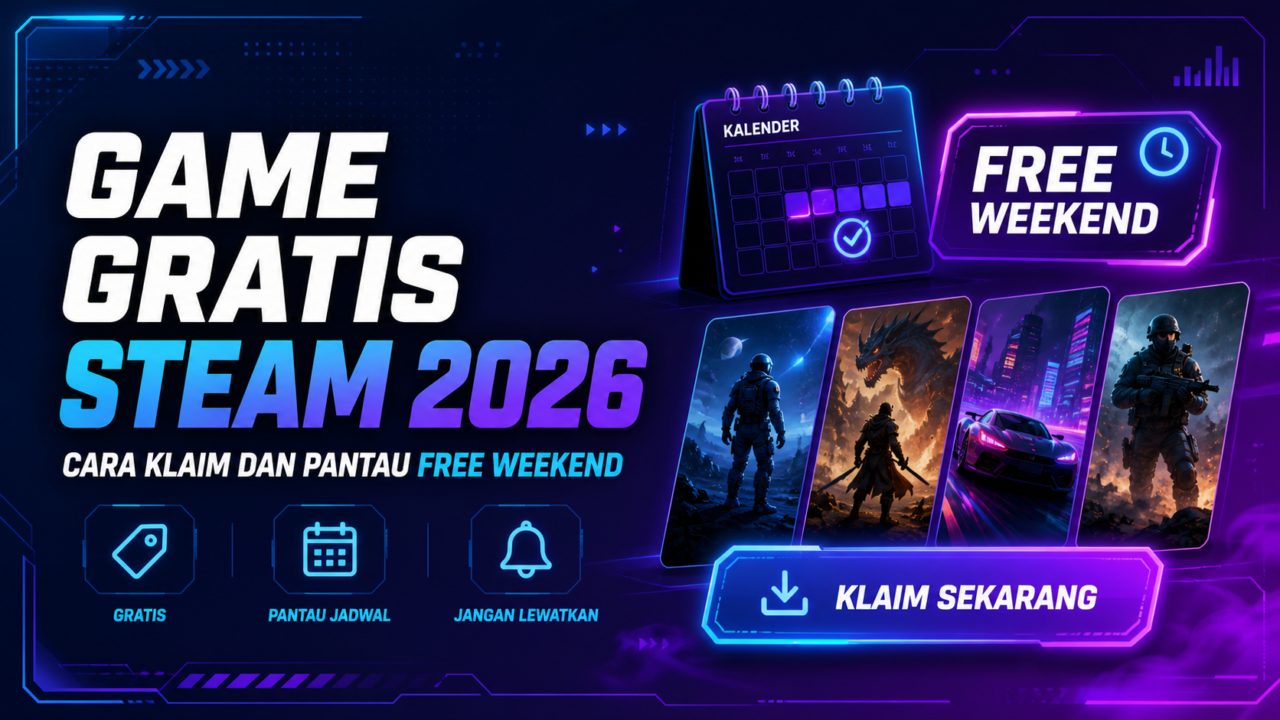 Game Gratis Steam 2026: Cara Klaim dan Pantau Free Weekend