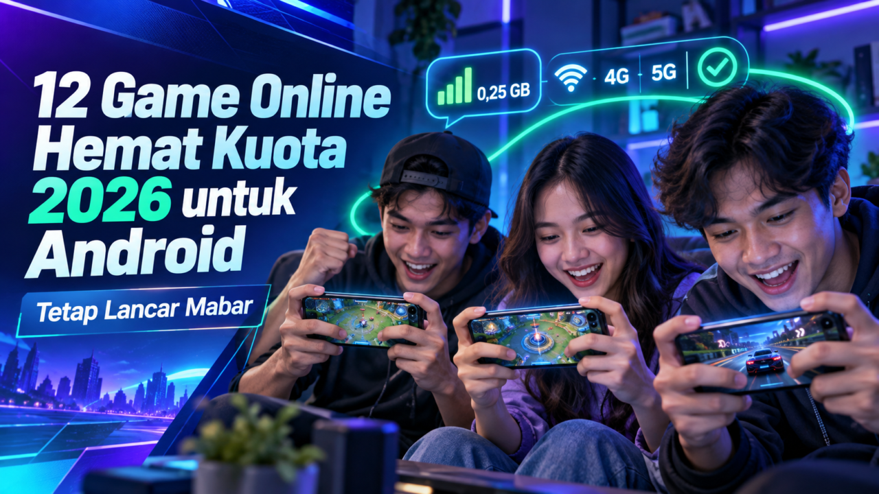 12 Game Online Hemat Kuota 2026 untuk Android, Tetap Lancar Mabar