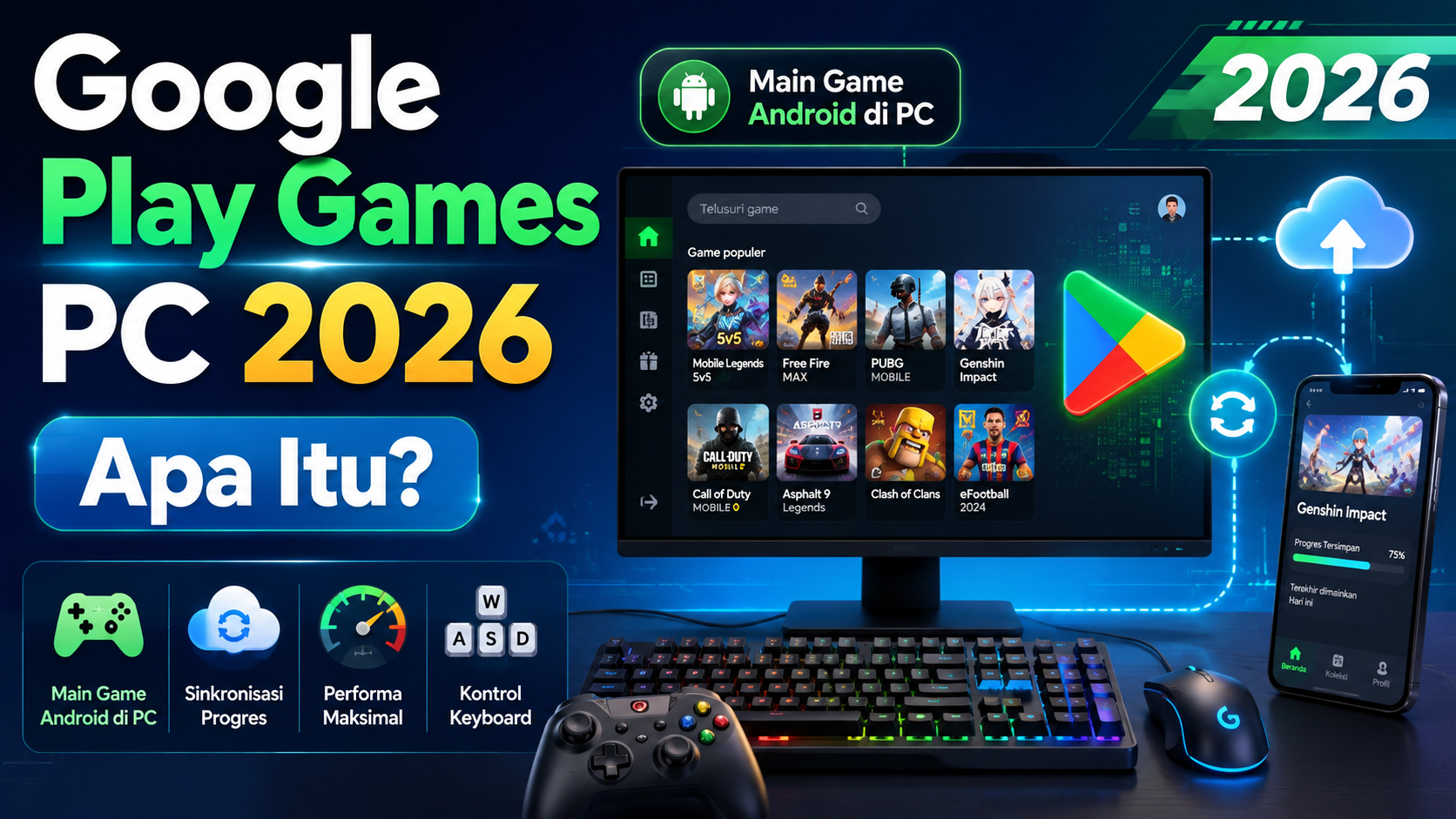 Apa Itu Google Play Games PC 2026? - google