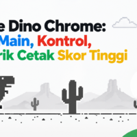 Game Dino Chrome: Cara Main, Kontrol, dan Trik Cetak Skor Tinggi