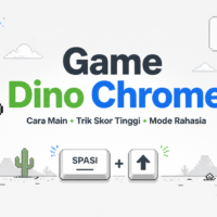 Game Dino Chrome: Cara Main, Trik Skor Tinggi, dan Mode Rahasia