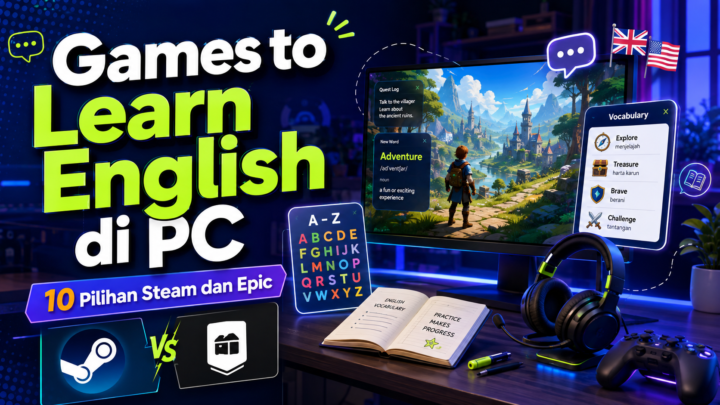 Games to Learn English di PC: 10 Pilihan Steam dan Epic