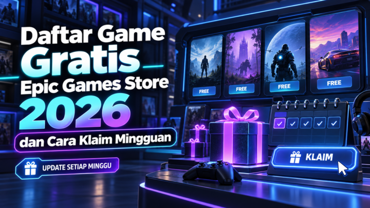 Daftar Game Gratis Epic Games Store 2026 dan Cara Klaim Mingguan