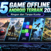 15 Game Offline Android Terbaik 2026, Ringan dan Tanpa Kuota