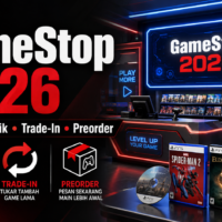 GameStop 2026: Cara Beli Game Fisik, Trade-In, dan Preorder