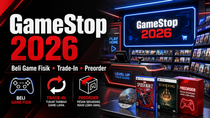 GameStop 2026: Cara Beli Game Fisik, Trade-In, dan Preorder