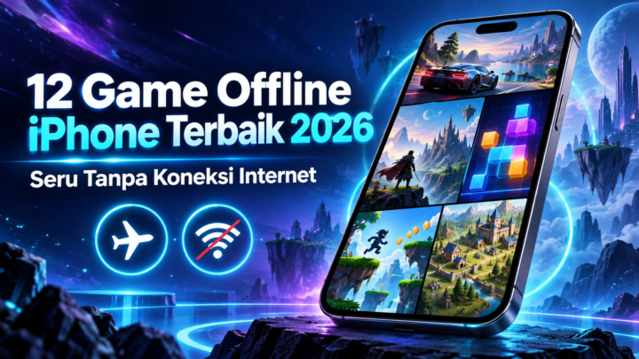 12 Game Offline iPhone Terbaik 2026, Seru Tanpa Koneksi Internet