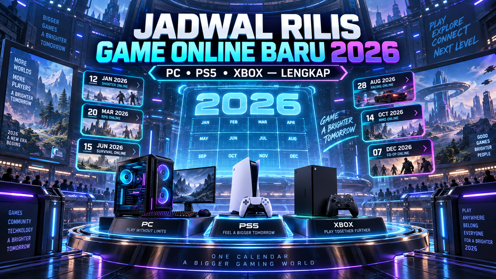 Jadwal Rilis Game Online 2026 - game