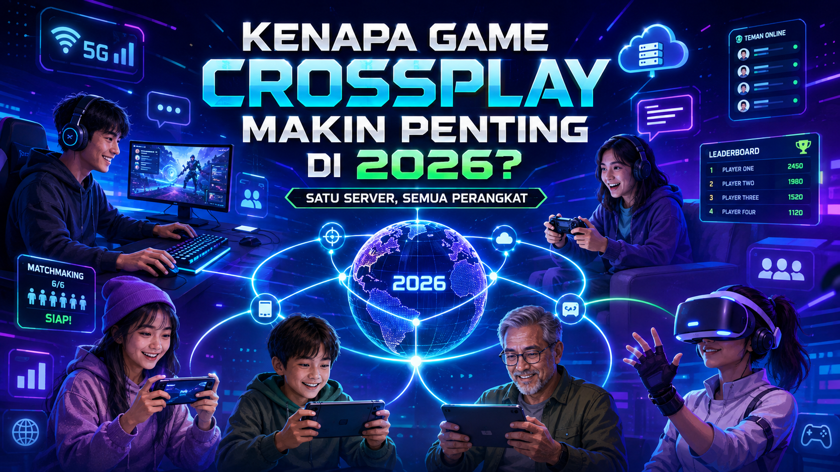 Kenapa Game Crossplay Makin Penting di 2026? - crossplay