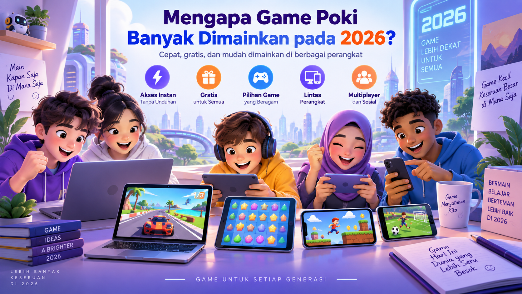 Mengapa Game Poki Banyak Dimainkan pada 2026? - poki