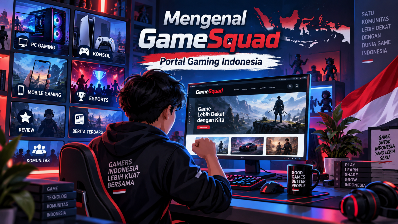 Mengenal GameSquad sebagai Portal Gaming Indonesia - gamesquad