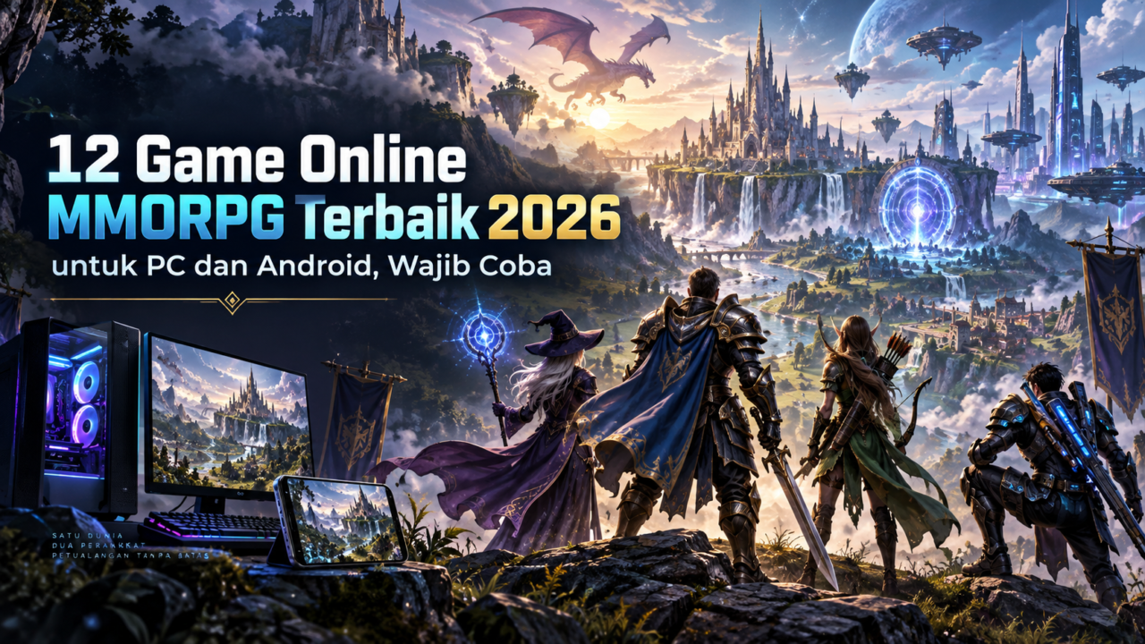 12 Game Online MMORPG Terbaik 2026 untuk PC dan Android, Wajib Coba