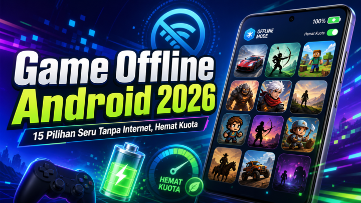 Game Offline Android 2026: 15 Pilihan Seru Tanpa Internet, Hemat Kuota