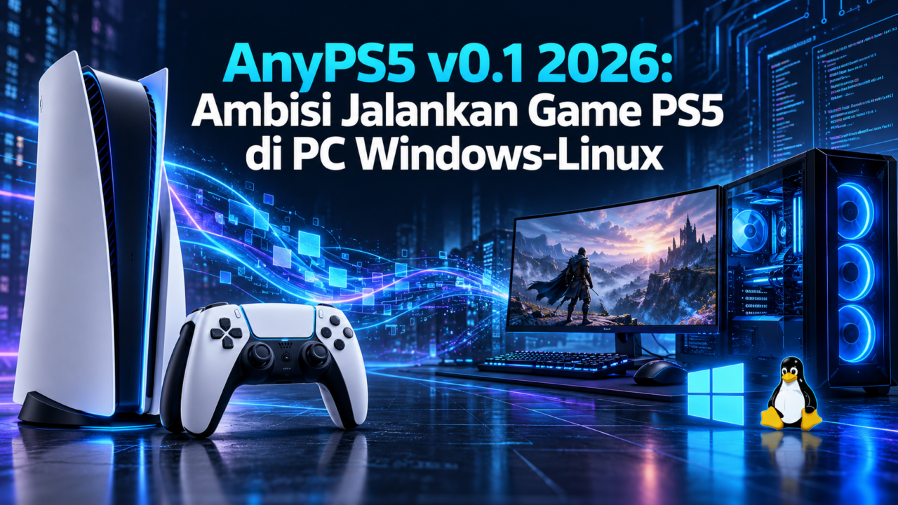 AnyPS5 v0.1 2026: Ambisi Jalankan Game PS5 di PC Windows-Linux
