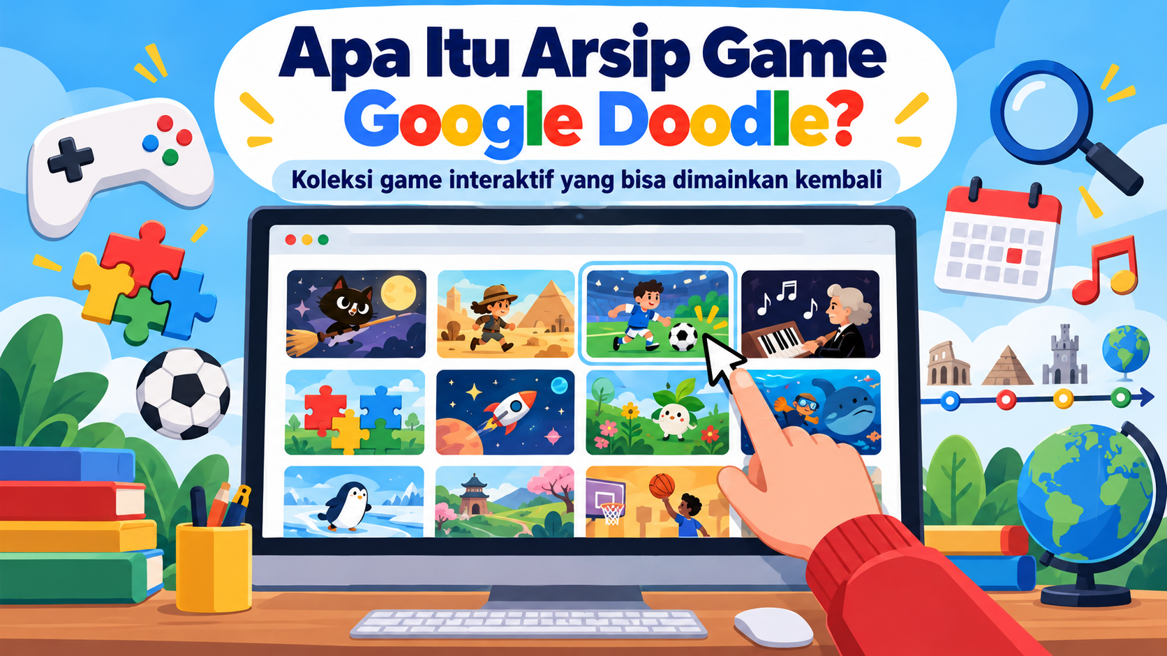 Apa Itu Arsip Game Google Doodle? - google