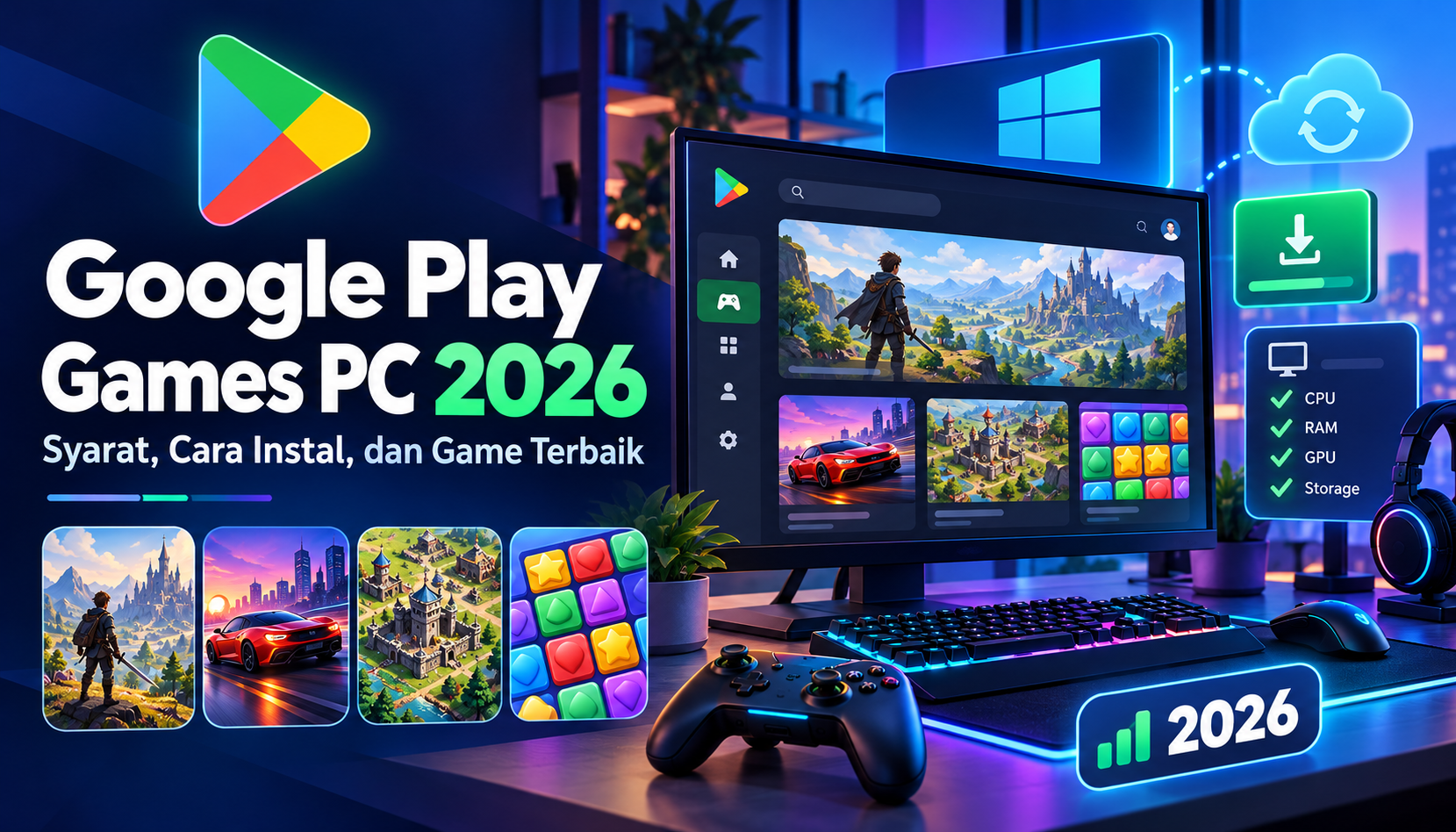Apa Itu Google Play Games PC? - google