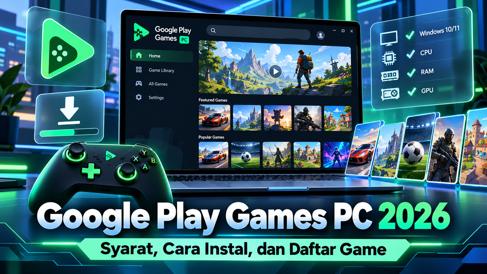 Apa Itu Google Play Games PC? - google