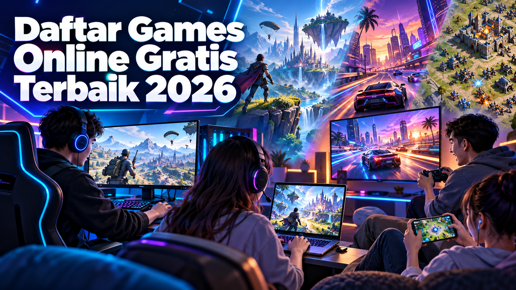 Daftar Games Online Gratis Terbaik 2026 - games