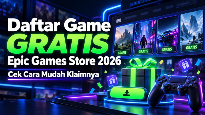 Daftar Game Gratis Epic Games Store 2026, Cek Cara Mudah Klaimnya
