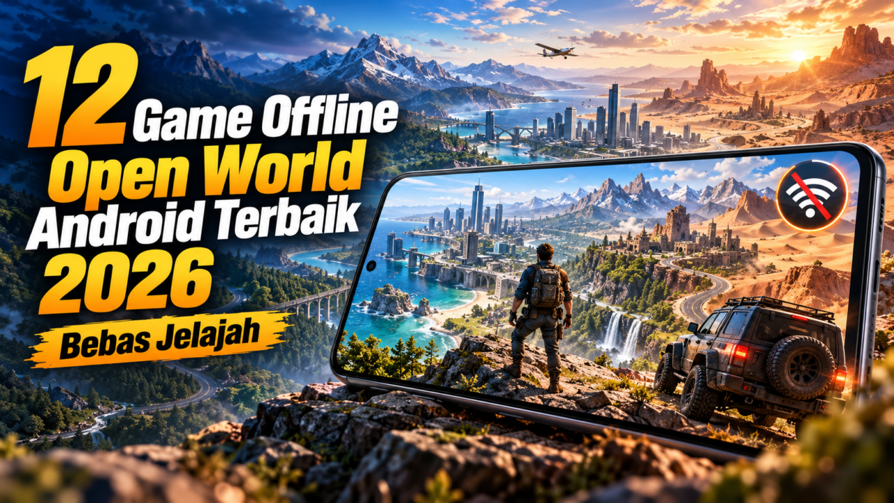 12 Game Offline Open World Android Terbaik 2026, Bebas Jelajah