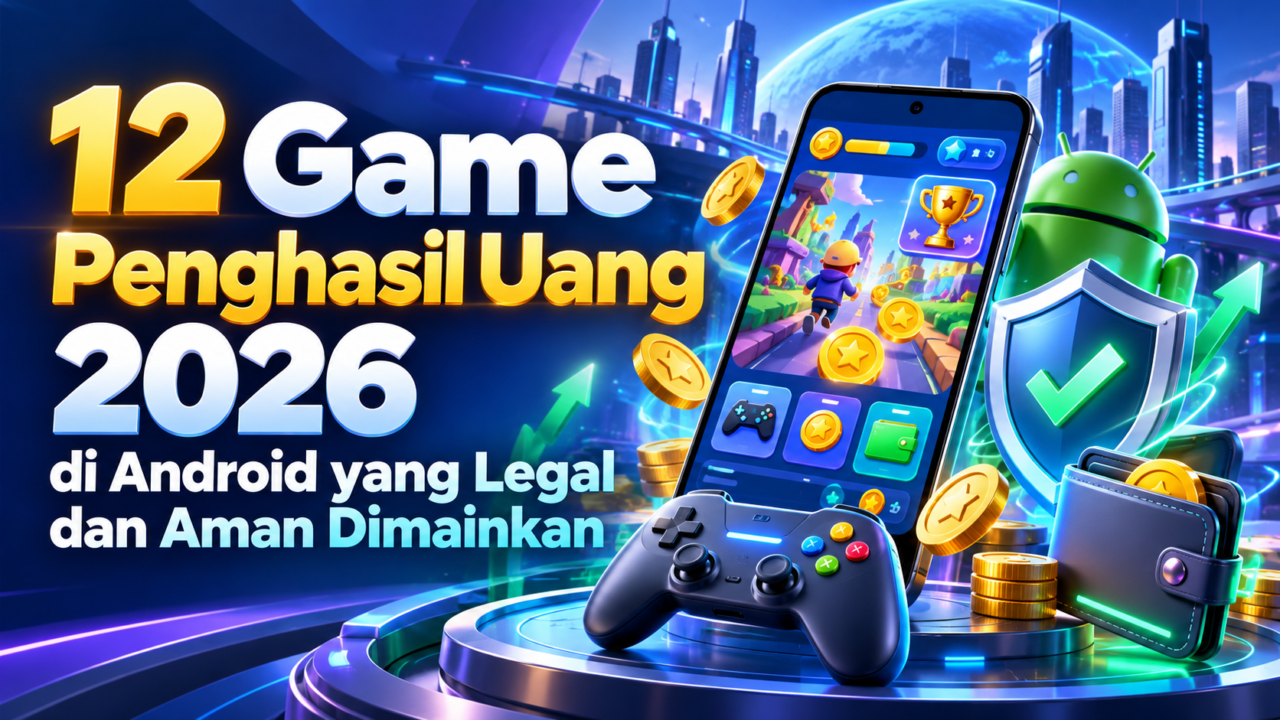 12 Game Penghasil Uang 2026 di Android yang Legal dan Aman Dimainkan