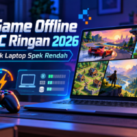 15 Game Offline PC Ringan 2026, Cocok untuk Laptop Spek Rendah