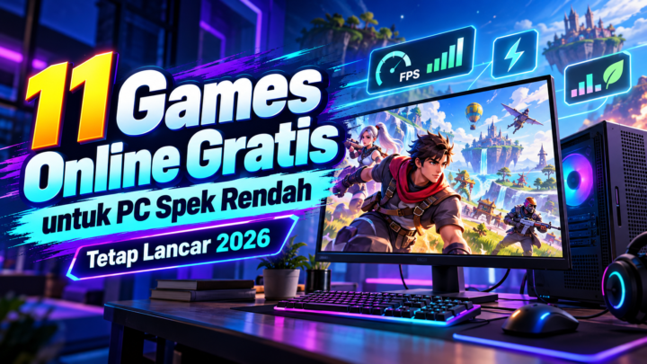 11 Games Online Gratis untuk PC Spek Rendah, Tetap Lancar 2026
