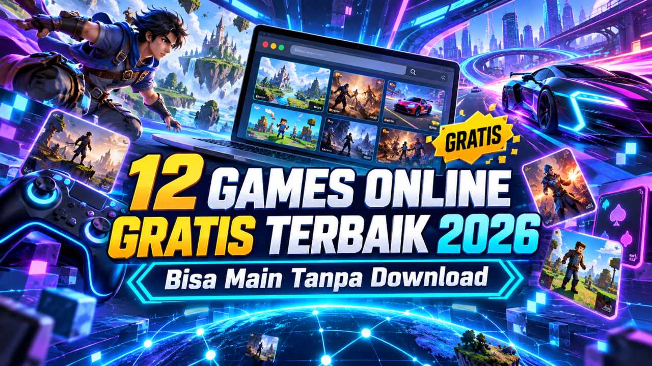 12 Games Online Gratis Terbaik 2026, Bisa Main Tanpa Download