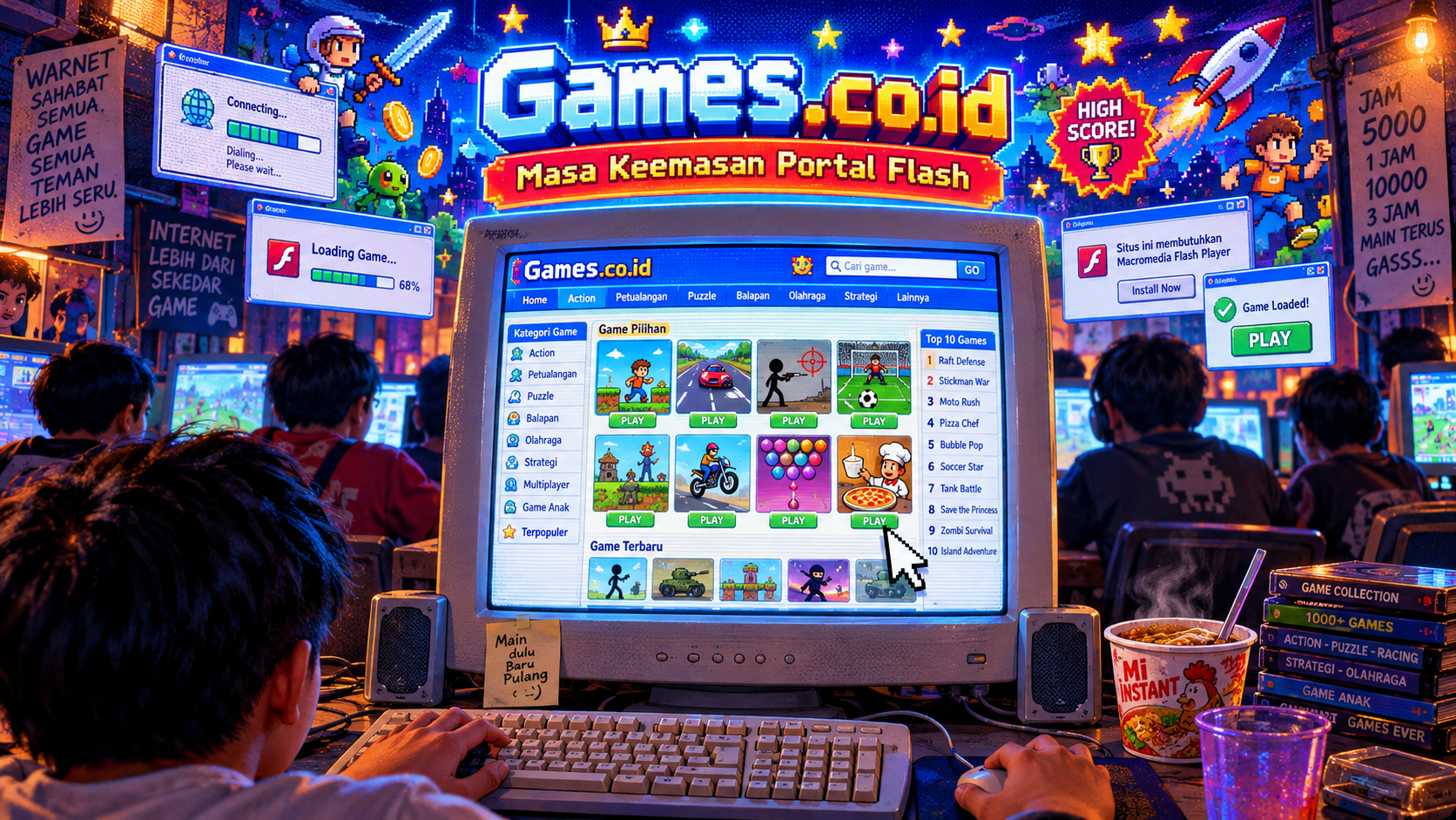 Games.co.id dan Masa Keemasan Portal Flash - games