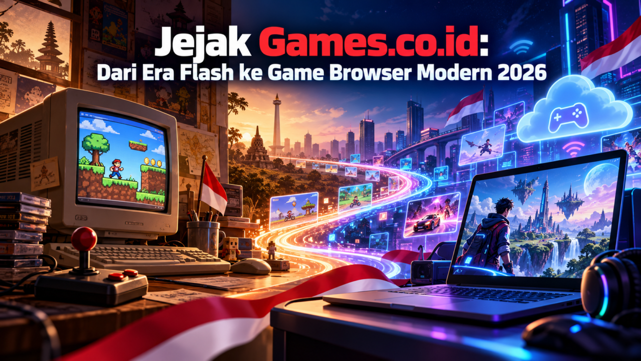 Jejak Games.co.id: Dari Era Flash ke Game Browser Modern 2026