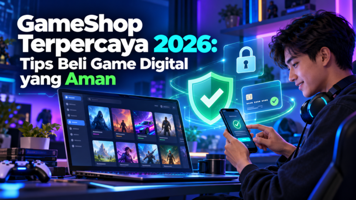 GameShop Terpercaya 2026: Tips Beli Game Digital yang Aman