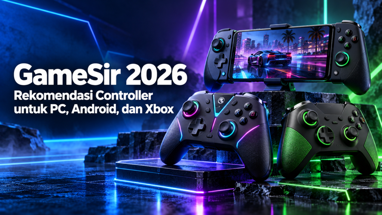 GameSir 2026: Rekomendasi Controller untuk PC, Android, dan Xbox