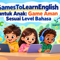 GamesToLearnEnglish untuk Anak: Game Aman Sesuai Level Bahasa