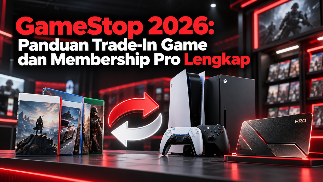 GameStop 2026: Panduan Trade-In Game dan Membership Pro Lengkap