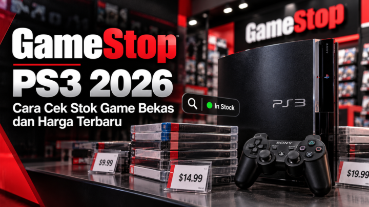 GameStop PS3 2026: Cara Cek Stok Game Bekas dan Harga Terbaru