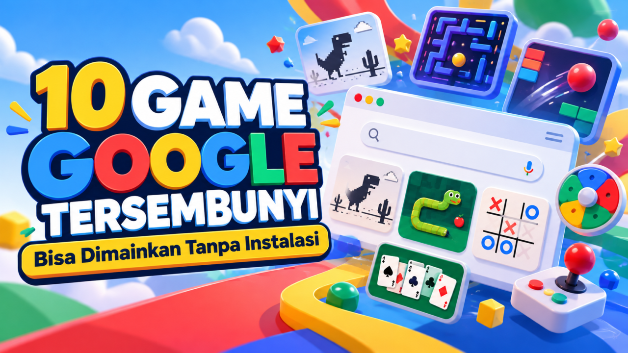 10 Game Google Tersembunyi yang Bisa Dimainkan Tanpa Instalasi